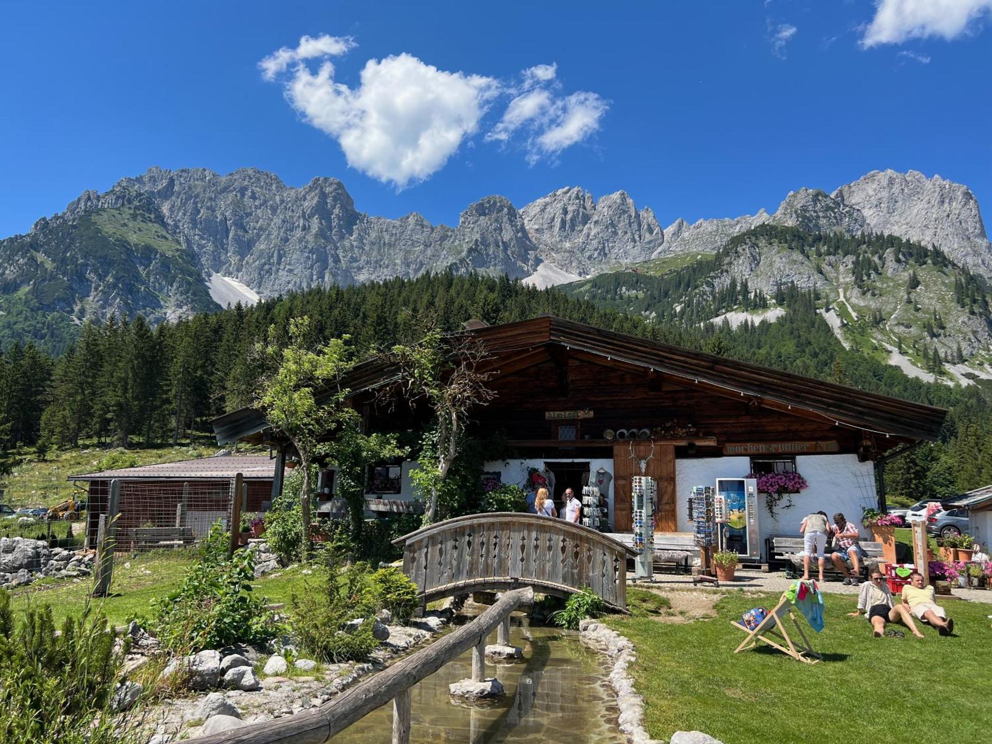 Hahnenkamm Suite Ski-In Ski-Out Direkt An Der Hahnenkammbahn Kitzbühel Exteriér fotografie